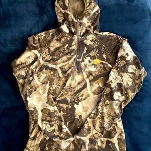 First Lite Men’s Klamath Quarter Zip - Cipher Cano Pattern